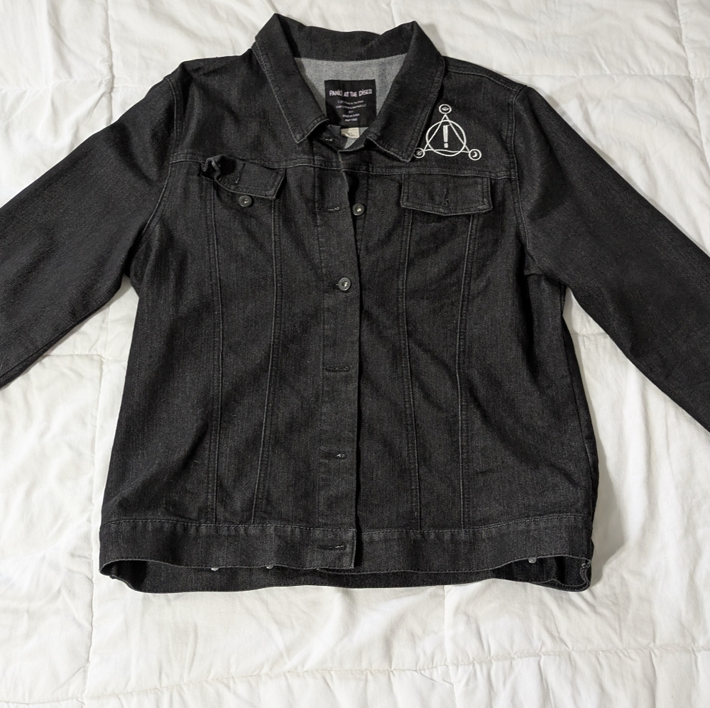 Panic! At The Disco Concert Jean Jacket Women's Denim Button
